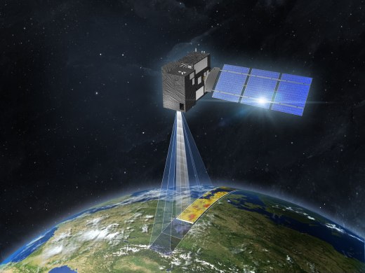 esa satellite structure