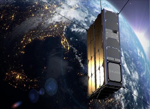 6U Kleos CubeSat in orbit