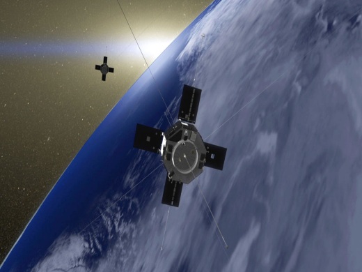 paths of composite space probes